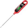 Miniatyrbild 1 av 5: Kökstermometer, 3s Instant Läsning Vattentät Matlagningstermometer Med Lång Sond