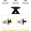 Miniatyrbild 2 av 5: GU10 50W Glödlampor, GU10 Halogenlampor, Spot Light Glödlampa AC 230V 50W, GU10 Halogen Halogenlampor 2 Stift 35° Spridningsvinkel 2700K Dimbar Varmvit, 6-pack