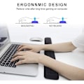 Miniatyrbillede 3 af 5: Tastatur Håndledsstøtte Gaming Memory Foam Håndledsstøtte Kontor, Computer, Laptop, Mac Skrivning og Håndledssmerter Lindring og Reparation