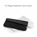 Pikkukuva 2 / 5: Vedenpitävä ja pölytiivis kantolaukku, järjestelijä, pidike hiiritaskulla ja näppäimistösuojuksella Apple Wireless Bluetooth Keyboard 2:lle ja hiirelle
