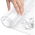 Miniatyrbild 1 av 5: mm Vattentät Transparent Duk, Rektangulär PVC Bordsduk, Transparent Skyddsduk, 90x140 cm