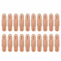 Pikkukuva 1 / 5: 20 kpl M6 kuparikoskettimia Euro-tyylin Binzel 24KD MIG/MAG-hitsauspolttimelle, kaasusuuttimen pidikkeen lisävarusteet (1.0)