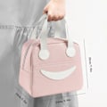 Miniatyrbilde 4 av 5: Isolert Lunsjbag Søt Tote Bag Lett å Rengjøre Matboks Bag Passer for Kvinner Menn Jenter Gutter Barn.