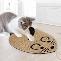 Miniatyrbilde 4 av 5: Katt- og Hundeleker, Katt Sisal Pute Sliping Klo Matte Katt Klø Matte Mus Formet Matte Katt Leketøy Kjæledyrforsyninger