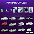 Miniatyrbilde 6 av 6: Car-Play Adapter, Trådløs Carplay Adapter, Konverterer Kablet Car-Play Dongle til Trådløs Plug & Play Car-Play for iOS og Android