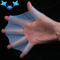 Miniatyrbillede 5 af 5: Svømme Hånd Paddle Svømmehandsker Svømmefødder Webbed Surf Svømmepaddle Aqua Handsker Svømmefødder Til Børn Snorkling Dame Herre Svømmetræner Størrelse L
