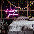 Pikkukuva 4 / 5: Alien Neon-valot, USB-koristeelliset LED-neonkyltit, Vihreä Alien Neon-kyltti