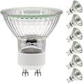Miniatyrbild 1 av 5: GU10 35W Glödlampor, GU10 Halogenlampor, AC 230V 35W Spotlampa, 2700K Dimbar Varmvit, 6-pack