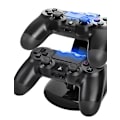 Miniatyrbilde 4 av 5: Trådløs kontroller blått lys dobbel lading, Ps4 kontroller ladestasjon ladestand, for Playstation Remote