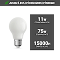 Miniatyrbillede 4 af 5: LED pære med lyd- og lysstyring, radar pære, menneskekrops induktionspære lampe A smart serie pære
