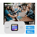 Miniatyrbillede 5 af 5: Mobil WiFi Router Bærbar 4G/5G LTE Router Mobil WiFi Hotspot 150 Mbps