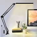 Miniatyrbild 1 av 4: LED Skrivbordslampa, 10W Arkitekt Skrivbordslampa 3 Färgtemperaturer 10 Ljusstyrkor