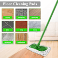 Miniatyrbild 5 av 5: Återanvändbara Mopphuvud Kompatibla med Flash Speedmop, Duty Scrubby Mikrofiber Moppöverdrag Multi-Yta Rengöring Våta Torra Moppar för Alla Hårda Golv