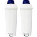 Miniatyrbillede 1 af 5: 2 STK. Vandfilter til kaffemaskine til DeLonghi DLSC002 Vandfilter til De'Longhi ECAM, ETAM, EC, BC serien