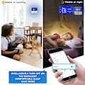 Miniatyrbillede 4 af 5: WiFi Temperatur Fugtighedsmonitor, med LCD Display Buzzer Alarm & App Alert Smart Temperatur Fugtighedssensor (2 stk)
