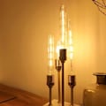 Pikkukuva 5 / 5: 5 pitkän putkimaisen LED-lampun sarja, 4 W, vastaa 40 W hehkulamppua, E27-kanta, lämmin valkoinen 2700 K, 400 lm, läpinäkyvä lasi, AC 220-240 V