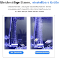 Miniatyrbilde 4 av 5: Akvarium Nano Luftstein Fisketank Nano Boblestein Stille Diffuser for Oppløst Oksygen, Brukes i Akvarier Fisketank og Hydroponiske Pumper (Y35)