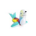 Miniatyrbillede 2 af 5: Flash 'N' Splash Sæl Ride On, Tie Dye Pool Legetøj, Børne Pool Flydere, Kæmpe Oppustelige Pool Flydere