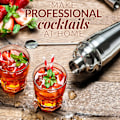 Miniatyrbilde 3 av 5: 24oz Cocktail Shaker-sett i rustfritt stål - Martini Shaker-sett med innebygd sil, dobbeltsidig shaker og kombinert røre-skje