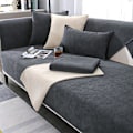 Pikkukuva 1 / 5: Sovanpäällinen, liukumaton vintage-design sovanpäällinen (90*18cm) dark gray
