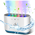 Miniatyrbilde 1 av 5: 900ML Luftfukter, Dynamisk Pick-up Luftfukter med 6 Dyser og 7 Farge LED-Lys, 25dB Ultra Stille, Aroma Diffuser Luftfukter