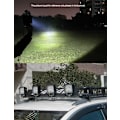 Miniatyrbilde 4 av 5: 2 stk 3 tommer 27W Firkantet Arbeidslys LED Lysbar, Bred Lysstråle Arbeidslys for Offroad Truck SUV og 4x4 Tåkelys