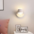 Miniatyrbillede 4 af 5: 9W LED Læselampe med Kabel og Stik, Sengelampe med Touch-kontakt og USB-port, 350° Roterbar Væglæselampe, Dæmpbar, 3000K-6500K Sort