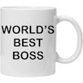 Miniatyrbild 1 av 5: Världens Bästa Chef Kaffemugg Original/Födelsedagspresent/Påsk/Keramik 350 ML/Originell Presentidé