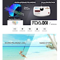 Miniatyrbillede 5 af 5: Semi-Rimless Polariserede Solbriller Mand - UV400 Beskyttelse Retro Halv Ramme Solbriller Unisex Polariserede Herre Dame Solbriller