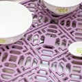 Miniatyrbillede 4 af 5: Silikone Vaskemåtte, Køkkenvask Gitterbeskytter, Foldbar Varmebestandig Skridsikker Skål til Bund af Bondegård Rustfrit Stål Porcelæn Vask