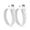 Pikkukuva 1 / 4: iPhone-laturijohto Lightning-kaapeli 1m 2 kpl iPhone-kaapeli iPhone 13 13 Pro 12 Pro 11 SE Max XS XR X, iPad Mini Air, iPod, AirPod