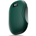 Pikkukuva 1 / 5: Kädenlämmittimet, Latautuvat Kädenlämmittimet 3 Lämpötilasäädöllä, Elektroninen Taskulämmitin USB-Lämmitin Kannettava 4000mAH Virtapankki green