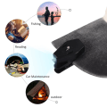 Miniatyrbillede 2 af 5: Mini Læselampe, Clip-on Clip Lampe Clip-on Lommelygte Clip Lampe til Natvedligeholdelse af Fiskeudstyr til Læsning (1 Par)