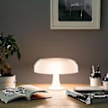 Miniatyrbillede 5 af 5: Italiensk Designer LED Svampebordlampe Til Hotel Soveværelse Sengenatbord Stue Dekoration Belysning(,orange)