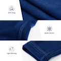 Miniatyrbillede 4 af 5: Fleeceforet Leggings til Kvinder - Bløde, Elastiske, Vintervarme Gymnastik Leggings til Kvinder med Høj Talje, Mavekontrol og Lommer, Str. M M