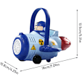 Miniatyrbillede 4 af 5: Automatisk boblemaskine, piger bobleblæser maskine, udendørs boblemaskine til parker, strande, baggårde, swimmingpools, sjovt boblelegetøj til børn