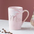 Miniatyrbillede 2 af 5: Kaffekop højdeskole dimissionsgave med ske og låg, gave til venner, 400ml lyserød kop