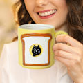 Miniatyrbilde 3 av 5: Brød Krus, Japansk Stil Kopp, Melk Te Krus, Multifunksjonell Kaffekrus, Keramisk Melkekopp, Vann Øl Kopp, Keramisk Krus