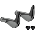 Miniatyrbild 1 av 4: Ergo Cykelhandtag Bar End Lock On Styre Mountainbike MTB Grey