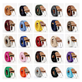 Miniatyrbild 4 av 4: Set med 2 Dam Bälte Casual Flätad Elastisk Tyg Vävd Stretch Elastiska Bälten