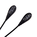 Pikkukuva 2 / 5: Nuottitelineen valo, klipsikiinnitteinen, 2 vartta, 4 LED-valoa, joustava