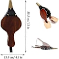 Miniatyrbillede 3 af 5: Blæsebælg til pejs, blæsebælg til ild, blæsebælg til pejs, blæsebælg lavet af træ