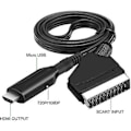 Miniatyrbillede 4 af 4: Scart til HDMI Konverter - 1080P, Alt-i-én Scart til HDMI Adapter