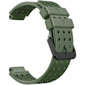 Pikkukuva 3 / 4: Armeijanvihreä ranneke Garmin Approach S20/S5/S6 -kelloihin, pehmeä silikoniranneke, yhteensopiva Garmin Forerunner 220/230/235/620/630/735XT/235lite -mallien kanssa