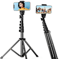 Pikkukuva 4 / 5: 1 kpl Matkapuhelinteline/Kamerateline Selfie-tikku Tripod (45-160 cm)