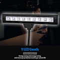 Miniatyrbilde 4 av 5: Notestativlampe med Klemme, 9 LED Klemmelampe, Notestativlys, Bærbar Fleksibel Leselampe for Soverom og Skrivebord