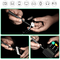 Miniatyrbillede 4 af 5: 63 i 1 Mini Precision Skruetrækkersæt Elektronisk Magnetisk Reparationsværktøjssæt til Computer, Briller, iPhone, PS4, Xbox, Macbook, Kamera, Smykker, Drone