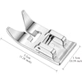 Miniatyrbillede 5 af 5: 2 Stykker Fod Lige Stingfod, Universal Universal Zig Zag Fod til De Fleste Symaskiner Husholdnings Symaskiner med Lavt Skaft (2 Stykker)