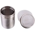 Miniatyrbillede 4 af 4: 2-pak Melis Sukker Salt Shakers, 200 ml Rustfrit Stål Chokolade Shakers Flormelis Sukker Salt Kakao Pulver Kaffe Shaker Sigter til Køkken Håndværk