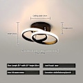 Miniatyrbilde 2 av 2: Gangs- og korridorbelysning, Moderne og nordisk bordlampe, LED-taklampe for entré og toalett